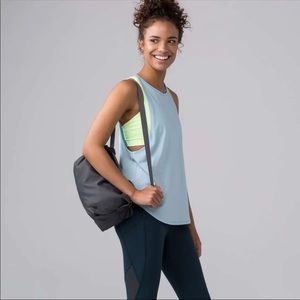 Lululemon Sweat Date Singlet pure blue size 4